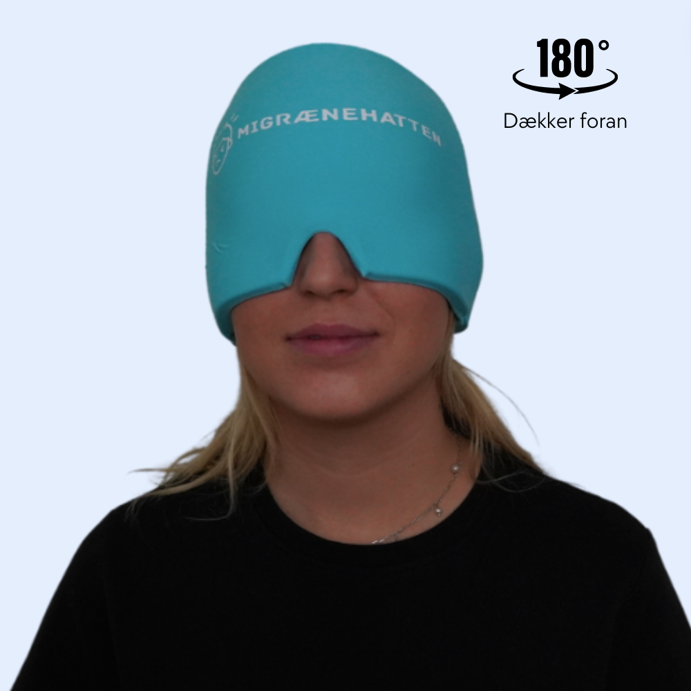 Lyseblå Single sided Migrænehat