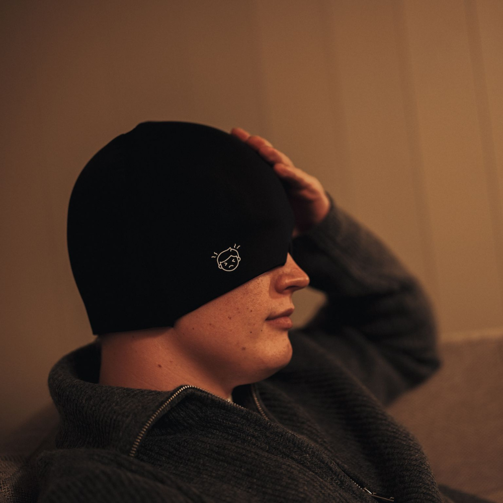 Sort Premium Migrænehat